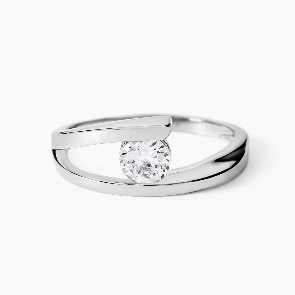 Bague Mary-paule Argent Blanc Oxyde De Zirconium - Bijoux fantaisie Femme | Marc Orian