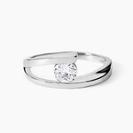 Bague Mary-paule Argent Blanc Oxyde De Zirconium - Bijoux fantaisie Femme | Marc Orian