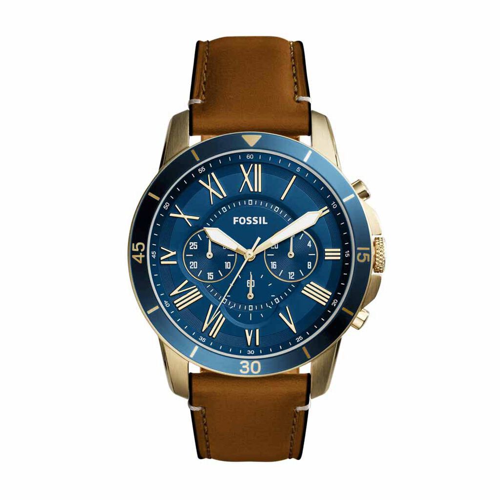 Montre Fossil Grant Sport Bleu - Montres étanches Homme | Marc Orian
