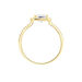 Bague Or Jaune Adrienne Oxydes De Zirconium - Solitaires Femme | Marc Orian