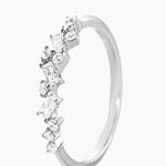 Bague Eclat D'Aurore Argent Blanc Oxyde De Zirconium - Bijoux fantaisie Femme | Marc Orian
