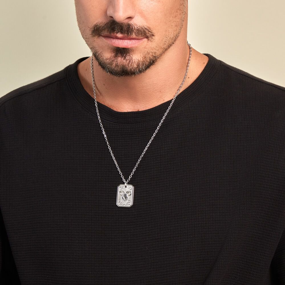 Collier Phebus Him Acier - Colliers Homme | Marc Orian