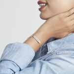 Bracelet Argent Blanc Soha Oxyde De Zirconium - Bracelets fantaisie Femme | Marc Orian