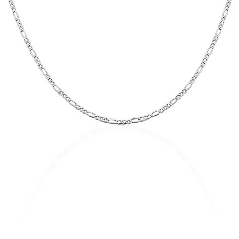 Collier Vivian Argent Blanc - Chaines Homme | Marc Orian