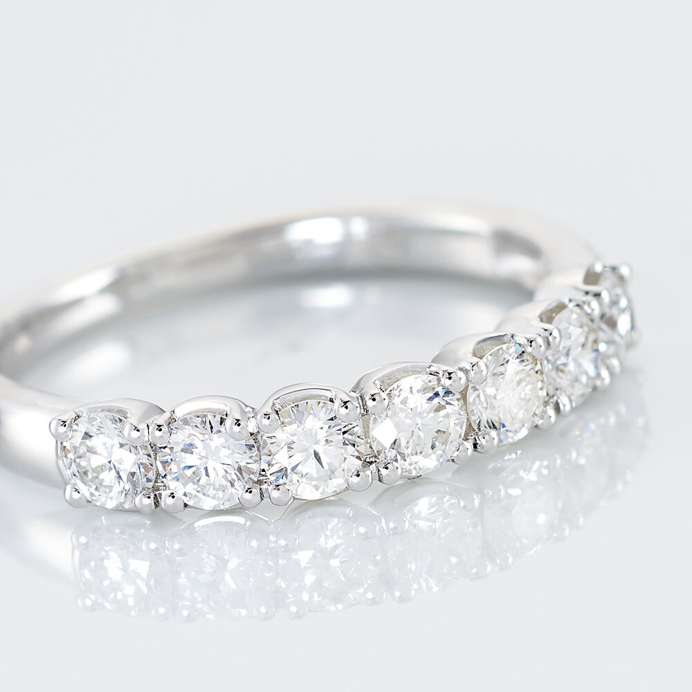 Alliance Hera Or Blanc Diamant - Alliances duo Femme | Marc Orian