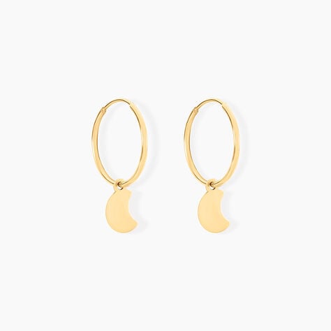 Cr&eacute;oles Belita Or Jaune - Boucles d'oreilles pampille Femme | Marc Orian
