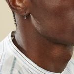 Cr&eacute;ole Unitaire Ian Argent Blanc - Piercings d'oreilles Homme | Marc Orian