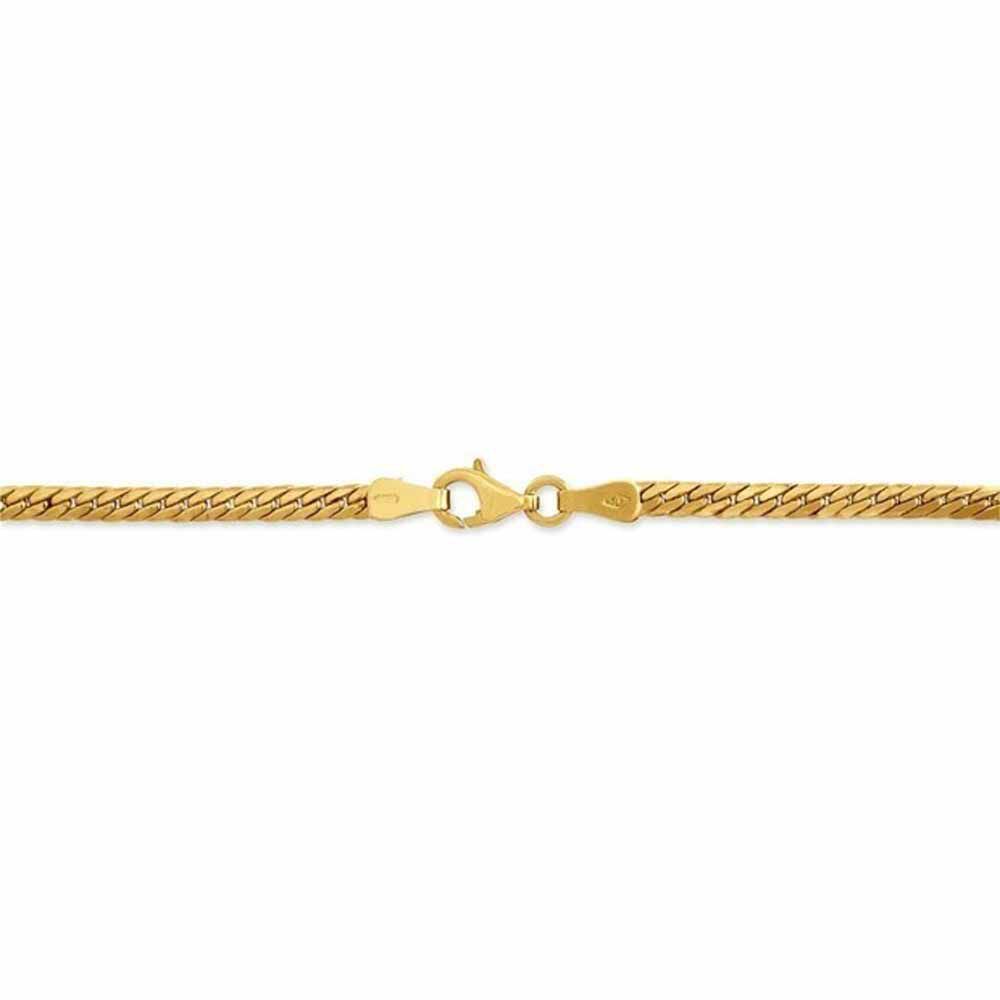 Bracelet Or Jaune Izel Maille Anglaise - Bracelets mailles Femme | Marc Orian
