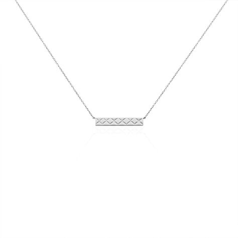 Collier Vinie Argent Blanc - Colliers fantaisie Femme | Marc Orian