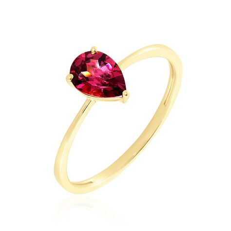 Bague Rhodolite Fever Or Jaune Rhodolite - Bagues avec pierre Femme | Marc Orian