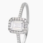 Bague Solitaire Cadmos Argent Blanc Oxyde De Zirconium - Bijoux fantaisie Femme | Marc Orian