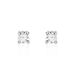 Boucles D'oreilles Puces Victoria Or Blanc Diamant - Puces Femme | Marc Orian