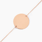Bracelet Lisa Or Rose - Bracelets Medailles Femme | Marc Orian