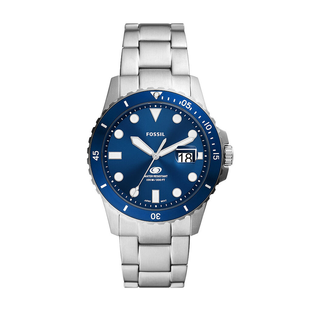 Montre Fossil Blue Dive Bleu - Montres étanches Homme | Marc Orian
