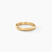 Alliance Meredithe Demi Jonc Classique Or Jaune - Alliances Famille | Marc Orian