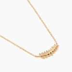 Collier Luz Plaqu&eacute; Or Jaune Oxyde De Zirconium - Colliers avec pierres Femme | Marc Orian