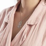 Collier Nemetona Argent Oxyde - Colliers avec pierres Femme | Marc Orian