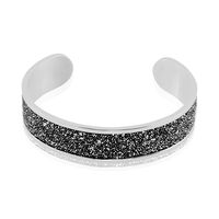 Bracelet Jonc Willis Acier Blanc