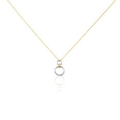 Collier Or Bicolore Nioline Diamant - Colliers Femme | Marc Orian