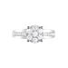 Bague Kate Ld Or Jaune Diamant Synthetique Blanc Diamant Synthetique - Bagues avec pierre Femme | Marc Orian