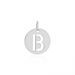 Pendentif Elio B Argent Blanc - Pendentifs Famille | Marc Orian