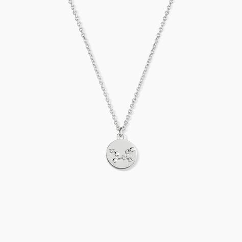 Collier Despina Argent Blanc Oxyde De Zirconium - Colliers avec pierres Femme | Marc Orian