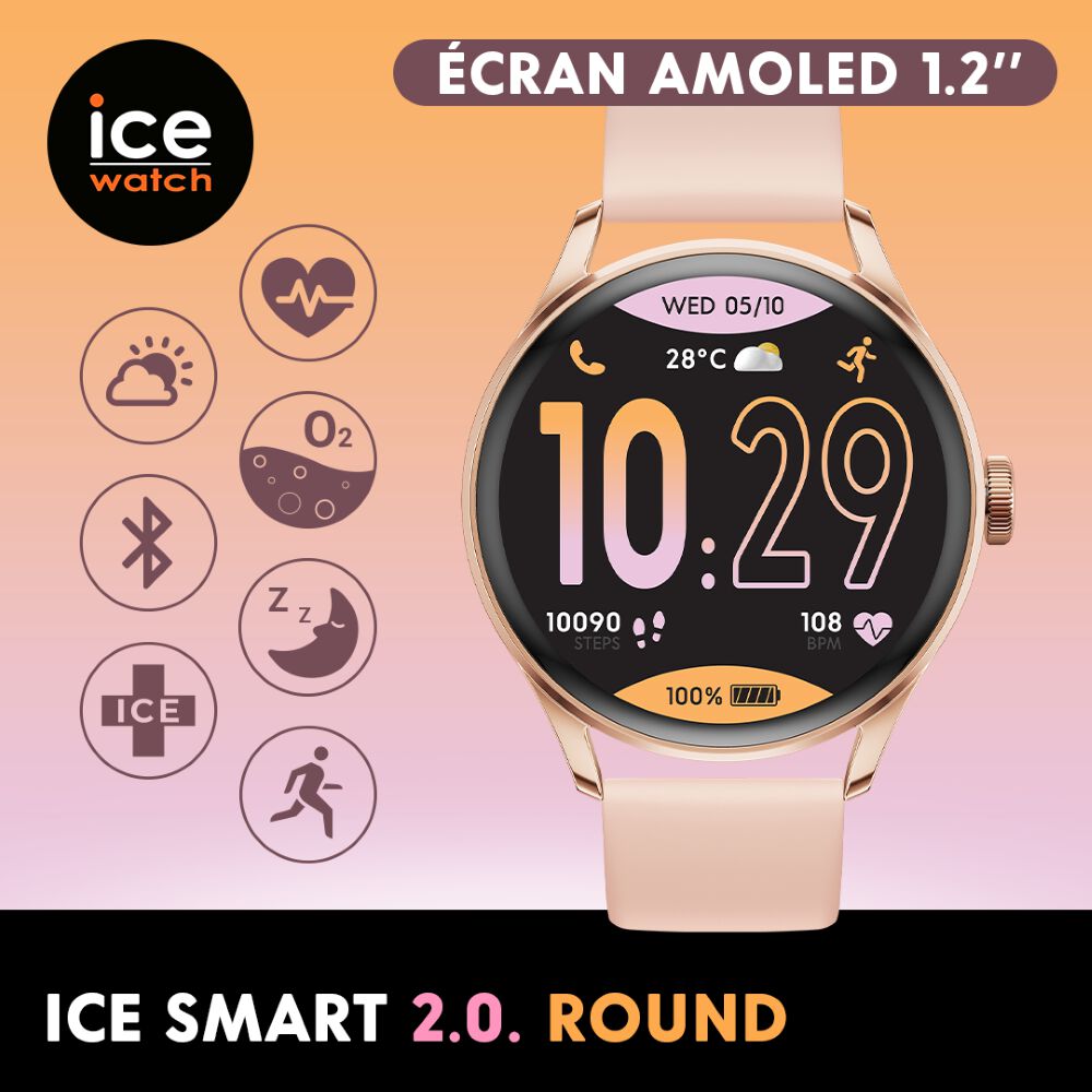 Montre Connect&eacute;e Ice Watch Smart 2.0 - Montres connect&eacute;es Femme | Marc Orian