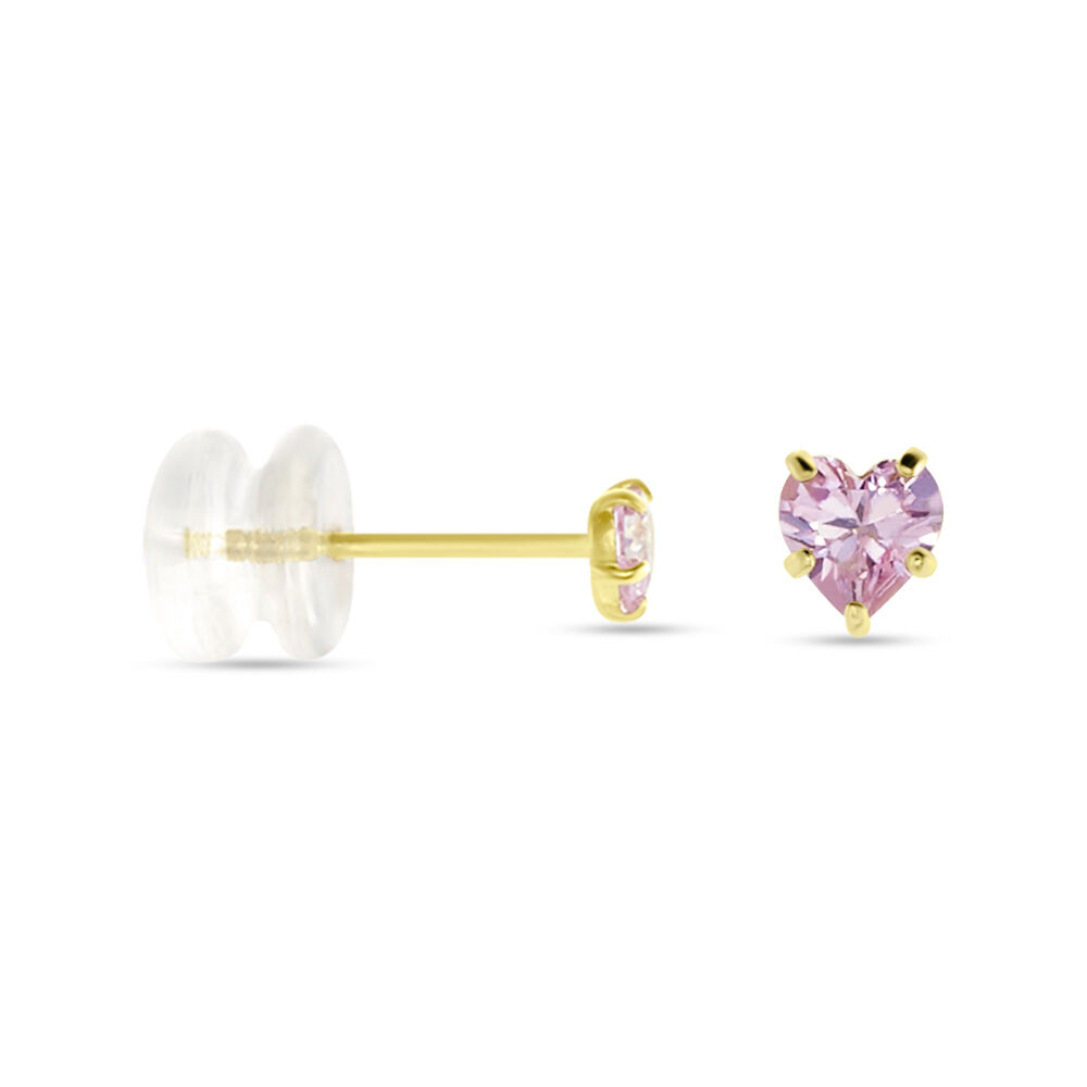 Boucles D'oreilles Puces Daria Or Jaune Oxyde - Puces Femme | Marc Orian