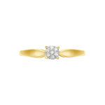Bague Louisanna Or Jaune Diamant - Parures de mariage Femme | Marc Orian