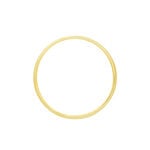 Alliance Igor Demi Jonc Or Jaune - Alliances personnalis&eacute;es Famille | Marc Orian