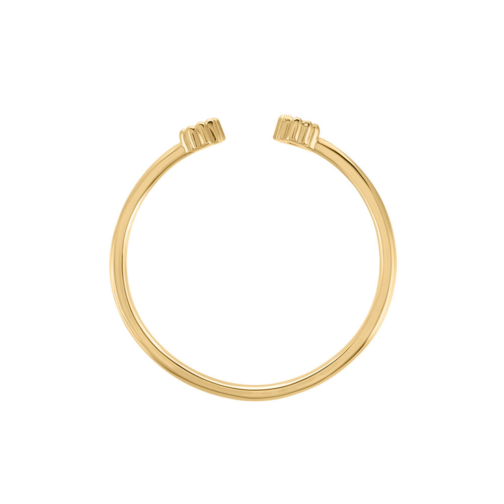 Bague éclat Perlé Plaqué Or Oxyde De Zirconium - Bagues avec pierre Femme | Marc Orian