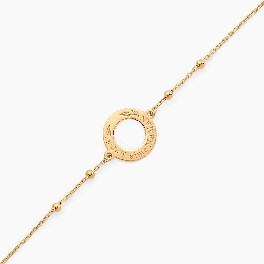 Bracelet Savas Plaqu&eacute; Or Jaune - Bracelets fantaisie Femme | Marc Orian