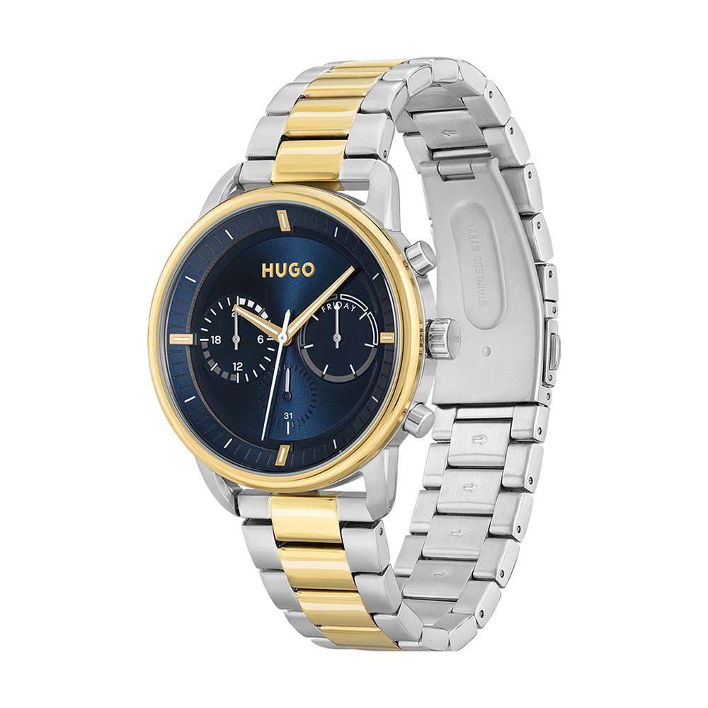 Montre Hugo Advise Bleu - Montres étanches Homme | Marc Orian
