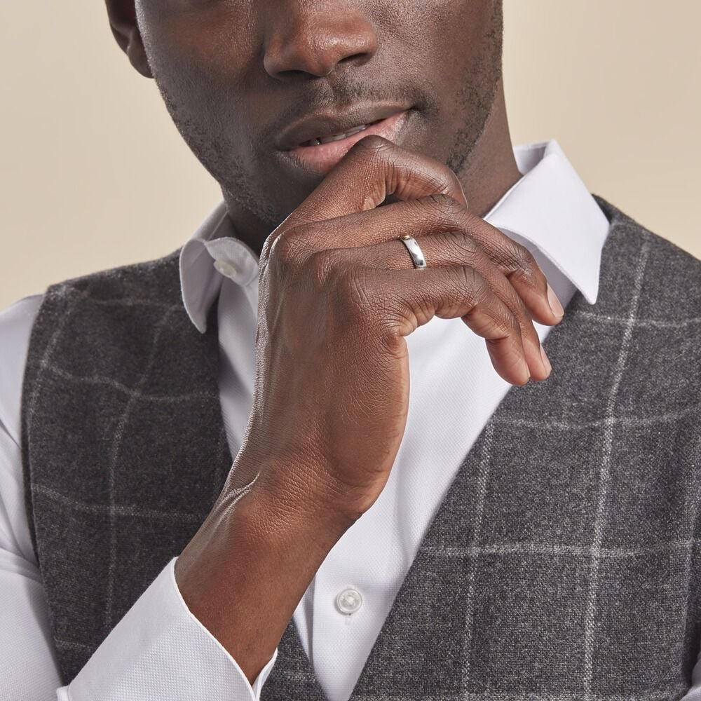 Alliance Marton Ruban Plat Or Bicolore - Alliances duo Unisex | Marc Orian