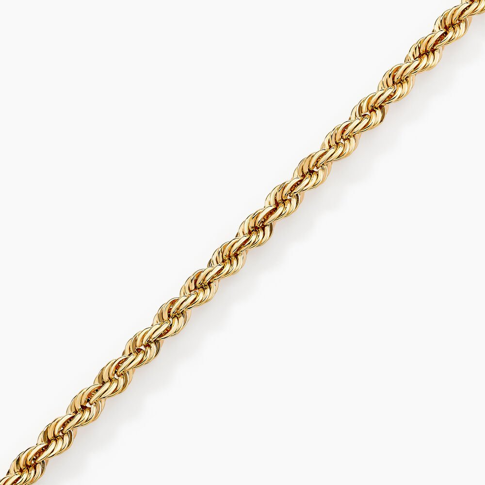 Bracelet Jerry Maille Corde Or Jaune - Bracelets mailles Femme | Marc Orian