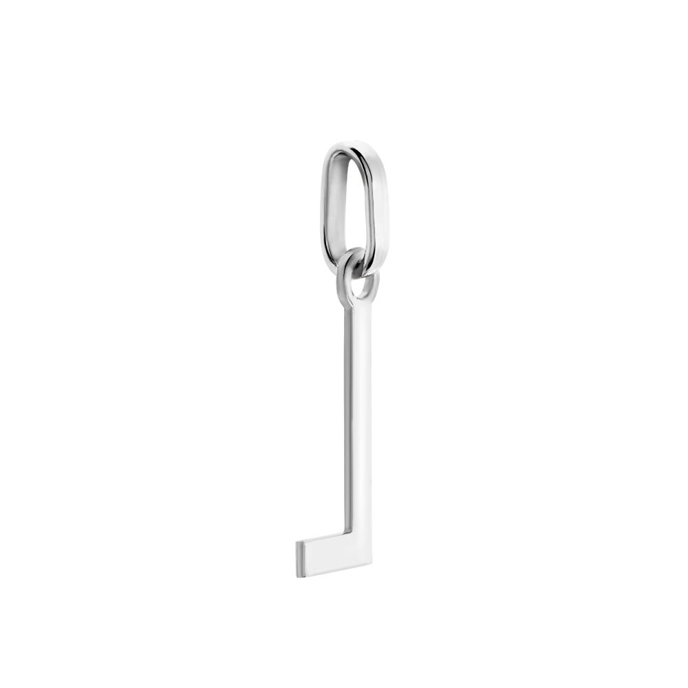Pendentif Ionia Lettre Or Blanc - Pendentifs Famille | Marc Orian
