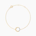 Bracelet Or Jaune Vahina Diamants - Bracelets cha&icirc;nes Femme | Marc Orian