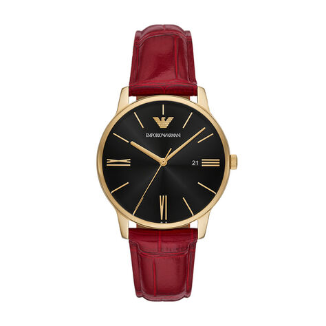 Montre Emporio Armani Noir - Montres étanches Homme | Marc Orian
