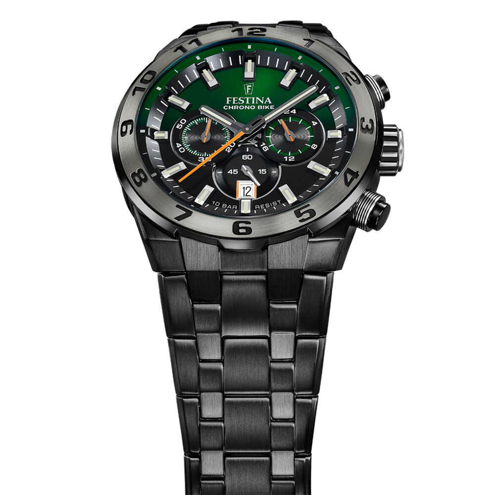 Montre Festina Chrono Bike Vert - Fête des pères Homme | Marc Orian