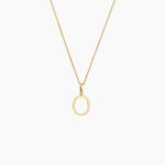 Pendentif Ionia Lettre Or Jaune - Pendentifs Famille | Marc Orian