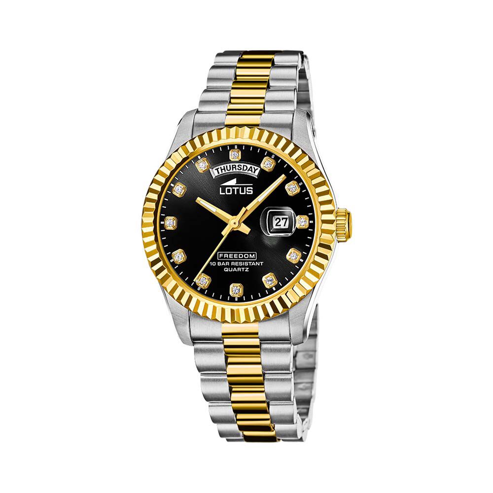 Montre Lotus Freedom Collection Noir - Montres classiques Homme | Marc Orian