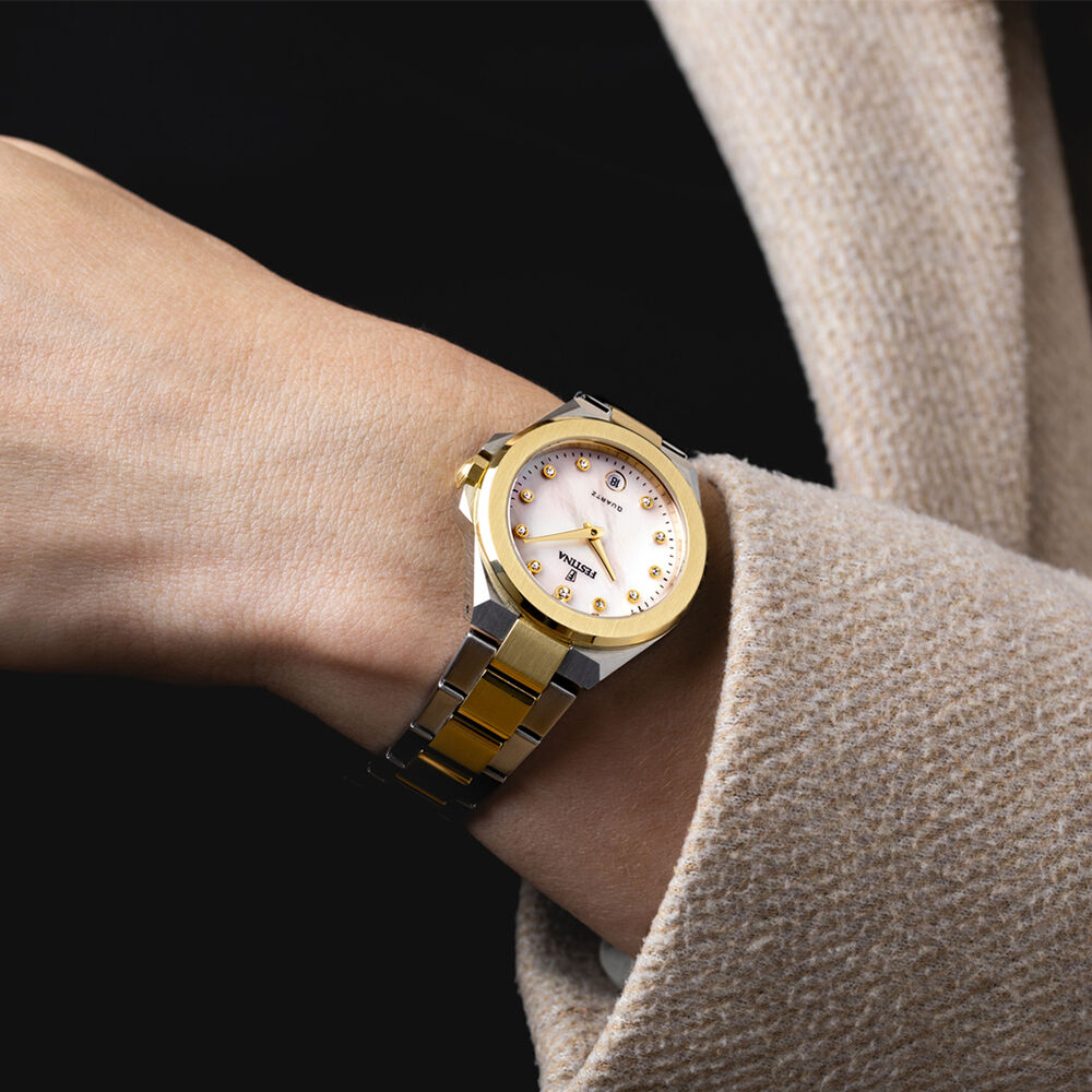 Montre Festina Mademoiselle Nacre Blanche - Montres étanches Femme | Marc Orian