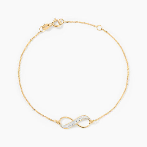 Bracelet Leanne Or Jaune - Bracelets cha&icirc;nes Femme | Marc Orian