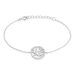 Bracelet Maximilian Argent Blanc Oxyde De Zirconium