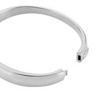 Bracelet Jonc Emilio Acier Blanc - Bracelets joncs Femme | Marc Orian