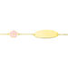 Bracelet Identité Gaspardine Maille Forçat Or Jaune - Gourmettes Enfant | Marc Orian