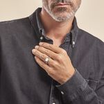 Chevali&egrave;re Argent Blanc Corentyn - Chevali&egrave;res Homme | Marc Orian