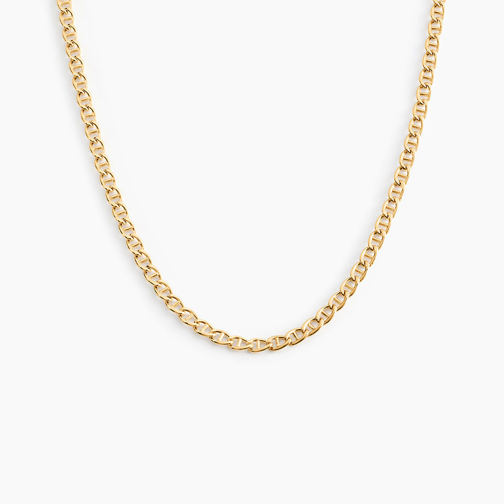 Collier Or Jaune Capucin Maille Marine - Sautoirs Femme | Marc Orian