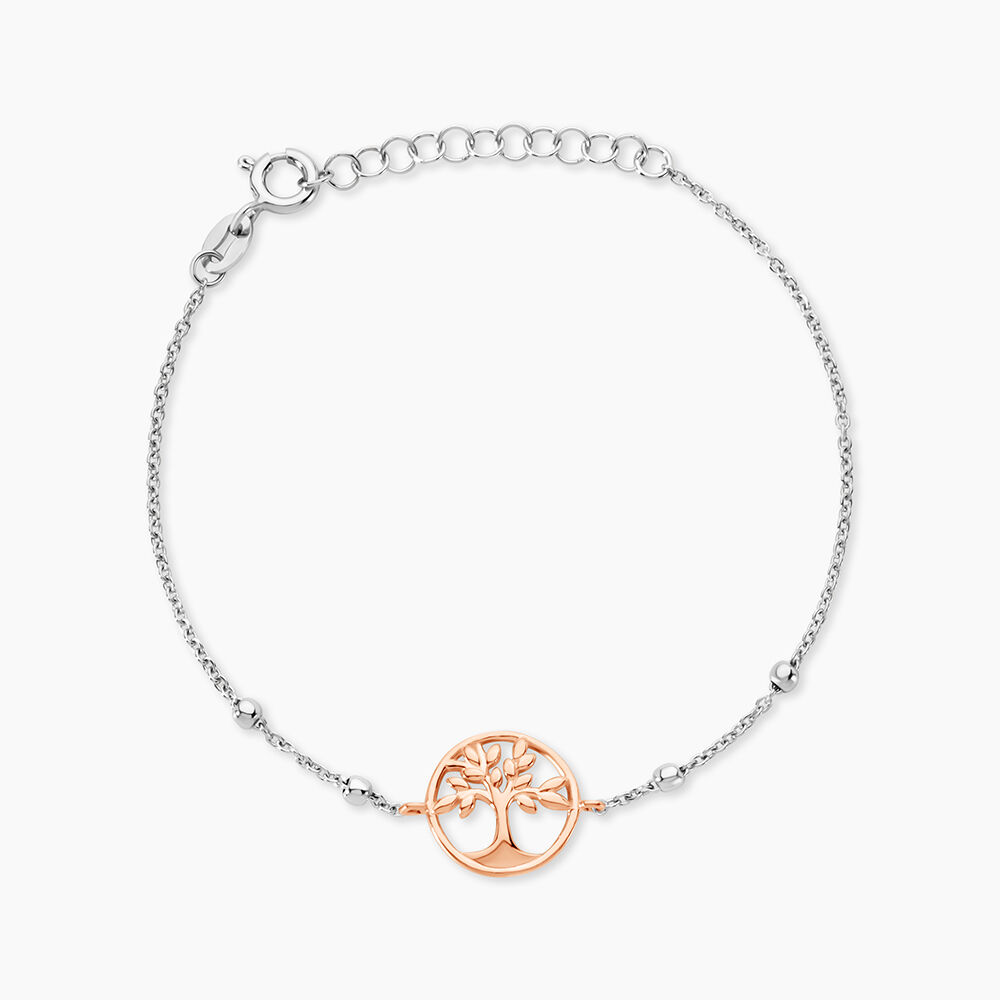 Bracelet Argent Bicolore Teodors - Bracelets fantaisie Femme | Marc Orian
