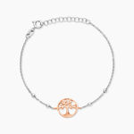 Bracelet Argent Bicolore Teodors - Bracelets fantaisie Femme | Marc Orian